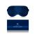 Aosun silk sleep mask for side sleepers 22 momme 100% pure natural organic mulberry lide eye mask for men & women 99% light -blocking sleeping glasses with adjustable rubber band for travel cyan