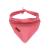 lionet paws Dog Bandana Headscarves Dog Scarf Triangle Scarf Red&White Striped SS (Pack of 1) Red&White Striped