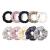 LILYSILK Pure Silk Scrunchies for Women Colorful Hair Bow Ties- Girls- Unique Bobble Elastics Hair Scrunchy- Soft Cute (10pc-Mixed color)