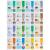 DERMAL 16 Combo Pack A Collagen Essence Full Face Facial Mask Sheet - Face Pack For Glowing Skin - Self Home Care Face Facial Mask Sheet - Korean facial Masks For Women and Men 16 Count (Pack of 1) Set A 16 Colors