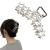 Metal Hair Clips | Star-shaped Hair Claw | Large Claw Clips - Ideal for Styling | Metal Hair Accessories - Great for Everyday Use | Metal Claw Clip | Big Hair Clips Metal | Perfect for Women and Girls