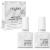 MYGEL by Mylee Nail Gel Polish No-Wipe Top & Base Coat 2x15ml UV/LED Soak-Off Nail Art Manicure Pedicure for Salon & Home Use - Lasts up to 2 Weeks Easy to Apply No Chips Durable & Safe