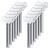 ZOCONE Toothpaste Squeezer, 12pcs Metal Tube Squeezer Key Stainless Steel Toothpaste Roller Tube Wringer for Paint, Cream, Cosmetic and Hair Dye(A)