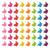100 Packs Beautiful Butterfly Hair Clips Beautiful Mini Butterfly Hair Clips Hair Accessories for Women and Girls Random Color