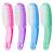 4 Pcs Nail Cleaning Brushes Larbois Plastic Handle Scrubbing Brush Fingernail Brush with Soft Bristles Nail Manicure Dust Brush for Hand Toes Nail Home Garden Salon use-Color 3 4pack-Color 3