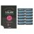 by Amazon Men 5 Blade Razor Replacement Cartridge (12 pieces) (Previously Solimo brand) 12 Count (Pack of 1) 12 Refills