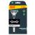 WILKINSON SWORD - Quattro Titanium For Men | Sensitive Comfort | Razor Handle + 9 Blade Refills 1 Count (Pack of 1)