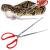 Vodolo Snake Feeding Tongs 15 Inch Reptile Feeding Tongs Extra Long Large Tweezers for Corn Ball Python Accessories Bearded Dragon Reptile Tank Accessories Terrarium Supplies