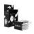 Bellody original hair tie - Sundance Edition - Stylish braided hair tie with strong hold (4er set - White Canyon) - Women's hair accessories in white