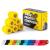 6 Rolls SPORTTAPE Self-Adhesive Football Sock Tape | 5cm x 4.5m - Yellow | Cohesive Bandage Sock Wrap Shin Pad Tape | Goalkeeper Wrist Tape & Football Ankle Tape | Pet & Vet Wrap for Dogs Horses Yellow 5x450 cm (Pack of 6)