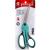 SINGER 00561 8-1/2-Inch ProSeries Heavy Duty Bent Sewing Scissors,Teal