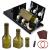 Glass Bottle Cutter  Fixm Bottle Cutter Upgraded Version  Round  Square Bottles and Bottlenecks  Suitable for Bottles of Wine  Beer  Whisky  Champagne  Water and Soda(Black)