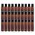 Bekith 30 Pack 4oz Plastic Squeeze Bottles with Disc Top Flip Cap, Empty Amber BPA-Free Refillable Containers For Shampoo, Lotions, Liquid Body Soap, Creams