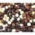 LaetaFood Chocolate Covered Espresso Beans Coffee Tricolor Bulk Candy (2 Pound Bag) white, dark and milk chocolate, espresso beans 2 Pound (Pack of 1)