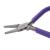 The Beadsmith Flat Nose Pliers   4.5 inches (114mm)   Purple Vinyl Grip Handle with Double Leaf Springs   Jewelry Making Tool for Creating Bracelets  Earrings and Necklaces