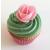 12 Pink Roses- Beautiful Edible 3D Wafer Cake Decorations