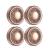 Replacement Heads for Flawless Generation 1 4PCS Mellbree Facial Hair Remover Replacement Heads Compatible with Finishing Touch Flawless Facial Hair Removal Tool Rose Gold