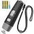 Electronic pipe electronic hand pipe for referee handheld sports pipe adjustable loud hand whistle with electronic pipe with 3 volumes and 3 tones for sports lessons black