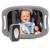 reer 86101 BabyView LED car safety mirror - always keep an eye on your baby in the back seat grey with lighting Single