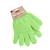 EXCLAIM BEAUTY Exfoliating Gloves Body Scrubber Gloves For Shower, Spa, Massage Shower Gloves Dual Texture Bath Gloves | Dead Skin Remover With Adjustable Straps Single Light Green