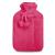 KEPLIN Cosy Hot Water Bottle with Plush Cover & Bobble - Relieves Body Aches & Pains Washable Safe & Durable Heating Pad - Ideal Cosy Nights & Gifts - Large 2L (Plum) Plum Plush