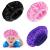 Prasacco 3 Pieces Kids Satin Bonnet Baby Bonnet Sleeping Cap Soft Silk Night Hats Colorful Satin Cap for Baby Girls Boys Natural Hair Teens Toddler Child Baby