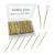 150PCS 2.2Inch Blonde Bobby Pins, Super Grip Gold Hair Clips with Box, YINGFENG Reusable Non Slip Hair Pins, Suitable for All Hair Types