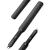 Ueemph 18 inch Riding Crop,Leather Paddle,Super Durable Rug Paddles,Equestrian Crops Black