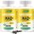 Liposomal NAD+ Trans-Reseratrol 800 mg softgels superior alternative more efficient than No. high absorption actual NAD+ supplement for cell repair 60 softgels 120 softgels (2 pack)
