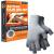 Incrediwear Fingerless Circulation Gloves Arthritis Gloves, Grey Large (1 Pair)