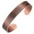 Wide Copper Bracelet for Men Viking Jewelry Magnetic Therapy For Arthritis 7.5inch Adjustable Cuff Bracelet