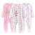 MAMIMAKA Baby Clothes Newborn Baby Grow Onesies Cotton Footed Pajamas for Boys and Girls 0-18 Months 0-3 Months Long Sleeve Color9