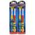 Brush Buddies Hot Wheels Toothbrush Set 4 Toothbrushes Childrens Soft Bristle