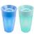 Dr. Brown's Milestones Cheers 360 Training Sippy Cups for Babies and Toddlers Blue & Aqua 10oz 2-Pack BPA Free 9m+ 10 oz Blue & Aqua