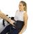 Vive Transfer Sling - Padded Assist Gait Belt - Heavy Duty Patient Lift with Straps - Mobility Standing and Lifting Aid for Disabled Elderly Seniors Injured - Safely Move from Bed and Wheelchair Black