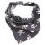 Pet Pooch Boutique Skulls Bandana for Dog Small/Medium Black