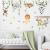 decalmile Jungle Animals Climbing Tree Wall Decals Lion Monkey Koala Wall Stickers Baby Nursery Kids Room Living Room Wall Decor