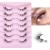 Fake Cat Eye Eyelash Extensions Artificial Cluster Lashes Individual Natural False Eyelashes by Lvmixwig