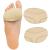 ZenToes Ball of Foot Pads Metatarsal Cushions for Metatarsalgia Arthritis and Sesamoid Pain Relief 1 Pair (Large Women 8-10 Men 9-11) Large (Pack of 2)
