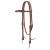 Weaver Leather Latigo Leather Browband Headstall Brown