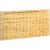 Braille Alphabet Board 8.7 x 6.3 Inches Wood Braille Fingerboard Carved Dots Braille Alphabet Chart Numbers Board Montessori Educational Tool for Sighted Individuals Escape Rooms Games Teaching Aid