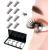 No Glue Magnetic Eyelashes Natural Look  Half Eye 2 Magnets Reusable False Eyelashes with Applicator 1 Count (Pack of 1)