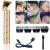 Pro T Clippers Trimmer, Goldseaside Electric Pro Li Trimmer T Blade Trimmer Cordless Rechargeable, Professional Baldheaded USB Rechargeable Trimmer Hair Clipper for Men(Gold) 