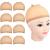 Wig Caps MORGLES 8 Pcs Nude Stocking Cap for Wigs Wig Caps to Hold Wig in Place Stretchy & Breathable
