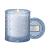 La Jol e Muse lemon and mint fragrance candle natural wax candle for home 55 hours of burning time home decoration and fragrance in the glass 230g menta al Limone