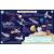 Tot Talk Space Educational Placemat for Kids  Washable and Long-Lasting
