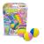 Inkee Rainbow |3-pack fragrant children bombs baths with 3 different layers of paint (pink yellow and blue) marshmellow fragrance with almond oil 3x rainbow bombs with almond oil