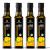 Herballand organic night candle oil 1l - 4x250ml night primer oil cold -pressed natural vegan - take food oil for cooking & pure also in other bottle sizes 250ml & 500ml - Premium quality 250 ml (4 Pack)