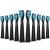 10 pieces of replacement brushes for Fairywill toothbrush FW 507/508/551/917/959/11 2011/D3/D7/D8 most SG series HP126A TB-5 medium-soft toothbrush bristles black
