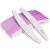 Bleswin 12 pieces nail file 180/240 nail files for nails washable and reusable nail files double -sided nail files for nail studio and at home ... 12 pieces (1 Pack)